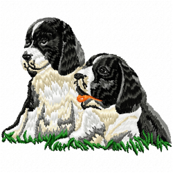 Dogs Embroidery Design 10 Dogs Embroidery Design 10